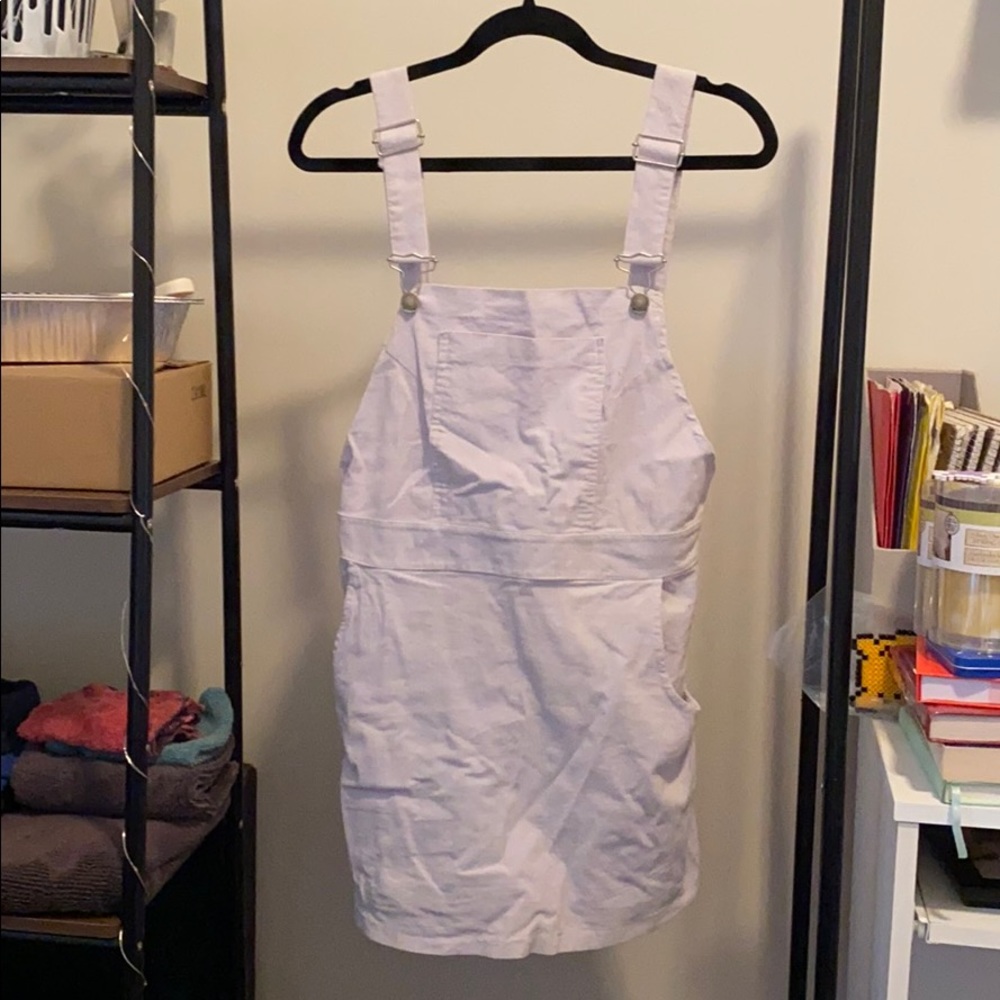 Corduroy Overall Skirt